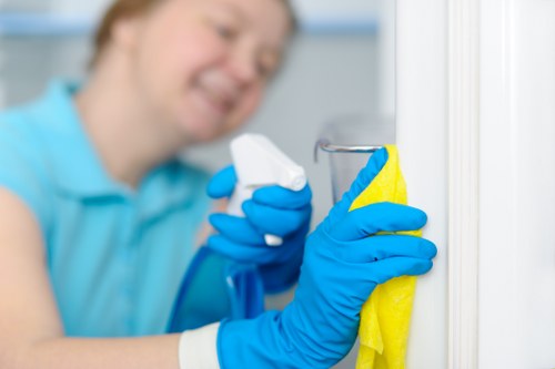 Curtain cleaning service for a Pimlico period apartment interior