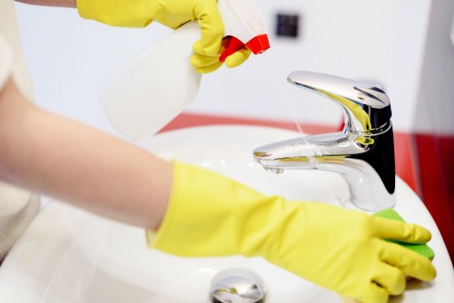 Detailed floor and surface cleaning in a Pimlico property