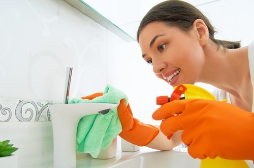 Professional short-let cleaning in a Pimlico apartment building