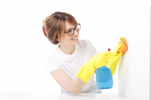 Patio cleaning service for a central London outdoor space