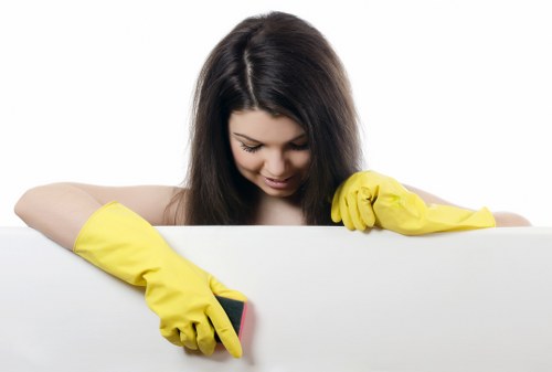 Local stain removal service working in a Pimlico business interior